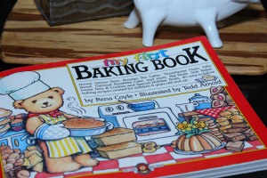 My first baking book